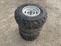    (4) 25x10R12 ATV Tires W/ Rims
