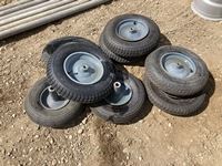    Qty Of WheelBarrow Tires & Rims