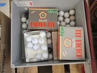    Container with New & Used Golf Balls