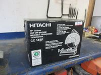    Hitachi 14" Metal Chop Saw (New)
