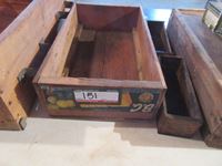    Qty of Antique Wooden Boxes