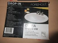    Formost Drop In Bathroom Sink