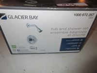    Glacier Bay Tub & Shower Faucet Set