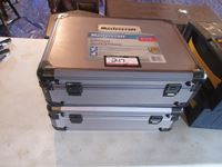    (2) Portable Storage Bins & (2) Aluminum Secure Tool Cases