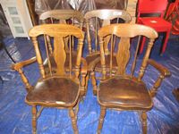    (4) Wooden Chairs