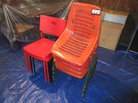    (9) Stacking Chairs