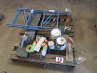    Paint Supplies, Hand Sander, Small Scaffolding & Trowels