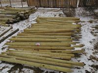    (152±) 3" X 6 Treated Fence Posts