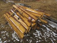    8 Ft Rough Cut Wind Boards & Misc Poly Pipe