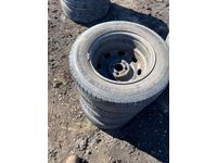    (4) Used Tires On Rims