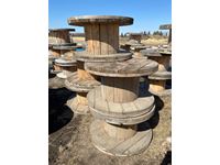    (5) Wooden Cable Spools