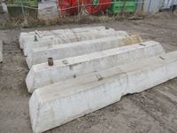    (6) Tapered 2 X 12 Tapered Concrete Barriers