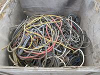    (2) Wood Boxes of Salvage Electrical Wire
