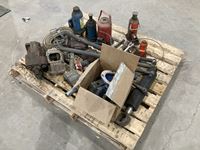    Qty Of Floor Jacks W/ Misc Hyd Parts