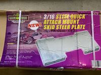    3/16 Quick Attach Skid Steer Mounting Plate