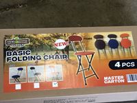    (4) Basic Folding Chairs