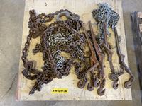    Pallet of Chains & Boomers