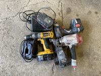    (2) Drills & Roofing Nailer