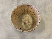    (4) Bushel Wooden Baskets