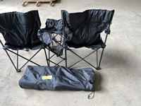    (2) Double Camping Chairs