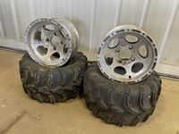    (2) Quad Tires & Rims