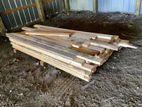    (1) Pallet of Rough Lumber & (1) Pallet of Treated Plywood