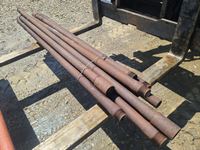    (11) 2 3/8" X 6-8 FT Pipe