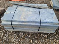    Pallet of Flat Metal Containment Pieces