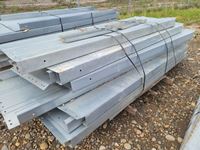    Pallet of Flat Metal Containment Pieces