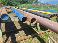    (3) 8" Coated Steel Pipe (17FT +)