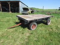    4 Wheel Farm Wagon with Deck