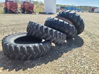    (2) Goodyear 18.4-38 Tires on Duals & (2) Firestone 18.4-38 Tires