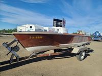 1961 Peterborough Tempest 15 ft Wooden Boat