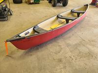    Wind River Fiberglass Canoe