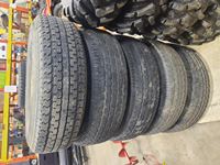    (5) 235/75R16 Trailer Tires on Rims