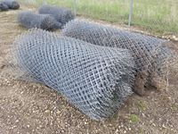    (2) Big Rolls of Chain Link Fence