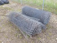    (2) Medium Size Rolls of Chain Link Fence