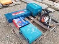    Pallet of Electrical Makita Tools