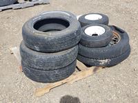    Pallet with Misc Tires & Rims