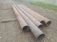    16+/- ft of 9" Steel Pipe (5 pcs)