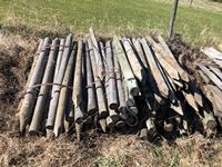    (50+/-) 6-7 Fence Posts (used)