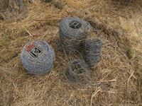    (2) Rolls of Barb Wire (new)