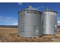  Westeel Rosco  14 ft 5 Ring Flat Bottom Grain Bin