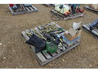    Pallet of Crop Lifters, Angle Drive & Miscellaneous