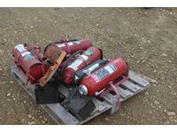    Pallet of Fire Extinguishers
