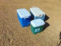    (3) Assorted Coolers