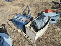    Pallet with Tracked Skid Steer Lugs, Misc
