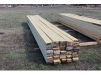    (50) 2 x 6 x 20 ft Rough Cut Spruce and Pine Lumber