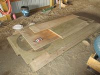    Miscellaneous Pallet of Treated Plywood Pieces