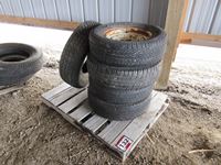   (5) Various Size Tires (used)